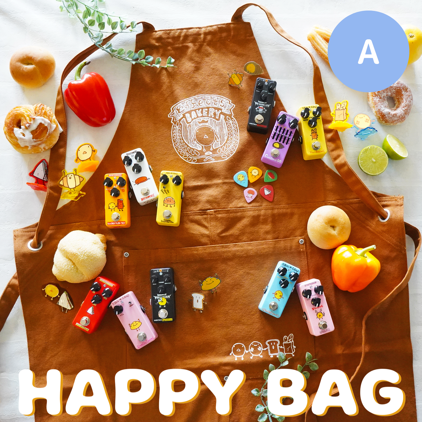 Effects Bakery Happy Bag 2025 A | お好きなパンを2つ選べる豪華7点福袋!【数量限定】