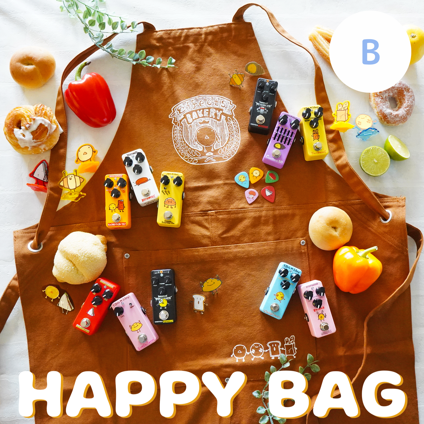 Effects Bakery Happy Bag 2025 B | お好きなパンを2つ選べる豪華7点福袋!【数量限定】